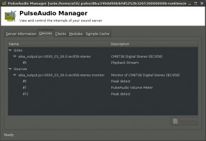 pulse audio manager